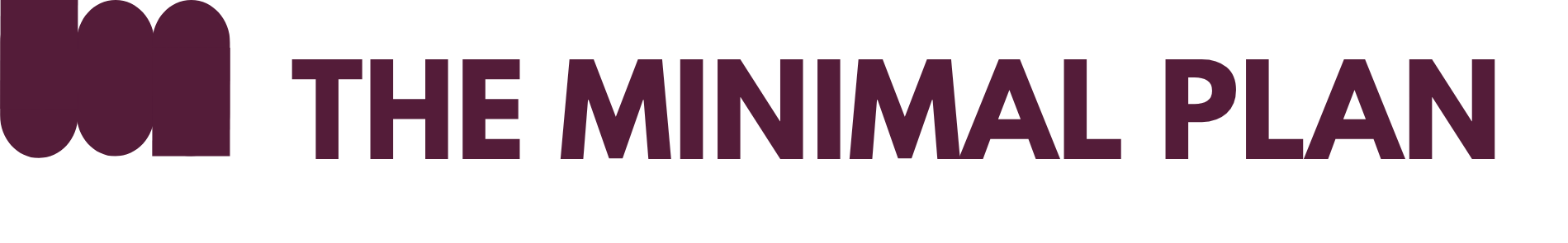 The Minimal Plan